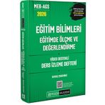 2026 MEB AGS Eğitim Bilimleri Eğitimde Ölçme ve Değerlendirme Video Destekli Ders İzleme Defteri