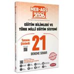 2026 Meb Ags Eğitim Bilimleri Ve Türk Milli Eğitim Sistemi 21 Deneme Data Yayınları