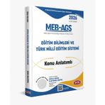2026 Meb Ags Eğitimin Temelleri Türk Milli Eğitim Sistemi Konu Anlatımlı Data Yayınları
