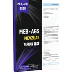 2026 MEB AGS Mevzuat Yaprak Test