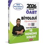 2026 Meb Ags Öabt Biyoloji Öğretmenliği Tamamı Video Çözümlü 10 Deneme Sınavı Data Yayınları