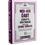 2026 MEB AGS ÖABT Coğrafya Öğretmenliği Tamamı Çözümlü Çıkmış Sorular