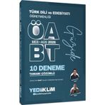 2026 MEB AGS ÖABT Güzide Türk Dili ve Edebiyatı Öğretmenliği Tamamı Çözümlü 10 Deneme Yediiklim
