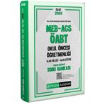 2026 MEB AGS ÖABT Okul Öncesi Öğretmenliği Alan Bilgisi - Alan Eğitimi Tamamı Çözümlü Soru Bankası 9786256140288 Pegem Akademi Yayıncılık