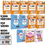 2026 Meb Ilkokul 4.sınıf Çalışma Kitabı Çalışma Soruları ve Deneme Paketi Tam Paket Baskı Ücreti