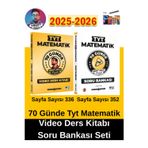 2026 Mert Hoca Tyt 70Günde Matematik Video Ders Kitabı Ve Tyt Matematik Soru Bankası Seti+Yeni Ürün