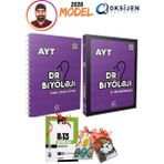 2026 Model Oksijen Yayınları Dr Biyoloji Ayt Video Ders Kitabı ve Ayt Soru Bankası Seti 3 Hediyeli