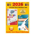 2026 Müfredat 10.Sınıf Kimya Soru Bankası+Bilgi Sarmal 10.Sınıf Kimya Soru Bankası Seti+Kalem