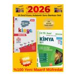 2026 Müfredat 10.Sınıf Kimya Soru Bankası+Çap 10.Sınıf Kimya Konu Anlatım Fasikül+Kalem