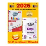 2026 Müfredat 10.Sınıf Kimya Soru Bankası+Çap Yayın 10.Sınıf Tematik Kimya Soru Bankası Seti+Kalem