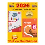 2026 Müfredat 10.Sınıf Kimya Soru Bankası+Okyanus 40 Seans 10.Sınıf Kimya Soru Bankası Seti+Kalem