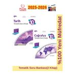 2026 Müfredat Joker 10.Sınıf Tarih-Coğrafya Tematik Soru Bankası (2 Kitap)+Kalem
