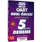 2026 Öabt Meb Ags Okul Öncesi Öğretmenliği 5 Deneme Yönerge