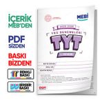 2026 ÖSYM YKS-TYT MEB ONLİNE Türkiye Geneli 1. Deneme Büyük Boy RENKLİ BASKI ÜCRETİ