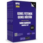 2026 Pegem Yayınları KPSS Genel Yetenek Genel Kültür Tamamı Çözümlü Modüler Soru Bankası Seti - (5 Kitap)