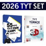 2026 Tyt 55 Günde Fizik Kampı Özcan Aykın+ Tyt Türkçe Soru Bankası 3D Yayınları