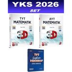 2026 TYT AYT Matematik Soru Bankası Seti 3D Yayınları Paragraf Soru Hediye