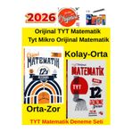 2026 Tyt Matematik 12-Mikro Tyt Matematik 12 Ösym Tarzı Deneme Seti+Kalem
