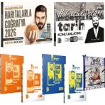 2026 Tyt Tarih-Coğrafya Ders Notları-Çözümlü Soru Bankası-Haritalarla Coğrafya-Haritalarla Tarih - 6012025002847