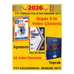 2026 Tyt Türkçe 15 Deneme+Hız Ve Renk Tyt Türkçe 15X40 Deneme+Toprak Tyt Türkçe 12 Deneme