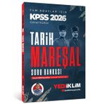 2026 Yediiklim Yayınları 2026 KPSS Mareşal Genel Kültür Tarih Tüm Adaylar İçin Soru Bankası