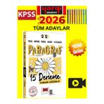 2026 Yks Kpss Dgs Ales Meb-Ags Papatya Serisi Paragraf Tamamı Çözümlü 15 Deneme