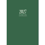 2027 Diary A4 Page A Day: One Page Per Day To View Dated From Jan 2027 To Dec 2027 | Perfect For Appointments, Reminders, Scheduling ... Green Cover Design