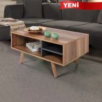 2030 Venüs ( Ahşap Ayaklı) Orta Sehpa , Söğüt - Antrasit , Salon , Ofis
