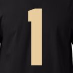 20,32 cm Toprak Tonlu Forma Numaraları, Spor Tişörtü Jersey Futbol için. Beyzbol, Basketbol, Ütü, Isı Transferi, Takım, Tişört (Stil A) (Krem 1)