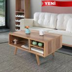 2037 Venüs ( Ahşap Ayaklı) Orta Sehpa , Söğüt , Salon , Ofis , Oturma Odası