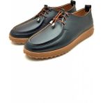 2051 Aymoda % Yüz Hakiki Deri Bayan Golf Model Ayakkabı - Siyah - Kahve