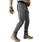 207 Erkek Kargo Pantolon Taktikal Outdoor Kumaş Ince ve Likrasızdır - Gri - 33