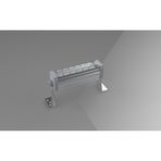 20CM 6W LED Wallwasher Mavi | Dış Cephe, Minare, Bahçe Aydınlatma | Iç-Dış Kullanım IP65