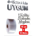 20CM x 10 Metre Yüksek Kalite Kalın Balonlu Naylon Patpat