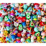 20'li Figürlü Kalem Başlığı Kalem Süsü Kalem Süsü Emoji Oyuncak Hediyelik Eşya - Çok Renkli