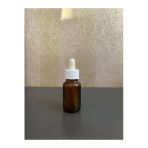 20Ml Kahverengi Cam Ecza Şişesi Plastik Damlalıklı Çubuklu, 25 Adet, Ecza Şişesi, Cam Şişe, Amber Şişe,Kozmetik Şişe