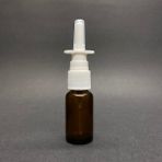 20ML Kahverengi Şişe, Burun Spreyi, 12 Adet Nazal Spreyli, Ecza Şişesi, Ilaç Şişesi