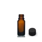 20ML Kahverengi Şişe Düz Kapaklı, 12 Adet, Cam Şişe, Esans Şişesi, Yağ Şişesi, Kozmetik Şişesi