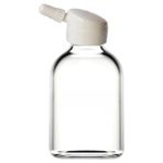 20ML Şeffaf Cam Penisilin Şişesi Tank Kapak, 12 Adet, Penisilin Şişesi,polen Şişesi, Arı Sütü Şişesi