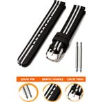 20mm-22mm-24mm saatlerle uyumlu nato kumaş tekstil saat kordonu kayışı f32gr-bjk - 24 mm - 001-Renkli
