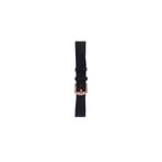 20mm Kordon Genişliği Olan Saatlerle Uyumlu 20 Mm Hakiki Deri Iguana Siyah Kordon Gold Toka