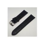 20mm Siyah Renk Croco Hakiki Deri Saat Kordonu