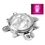 20w-120w Led İçin 44mm 90° Optik Cam Lens + Reflektör + Kasa
