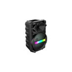20W 2400 Mah Mikrofonlu LED Işıklı Taşınabilir Bluetooth Hoparlör BTS-410 - Option-1