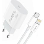 20W İphone 13 Pro İle Uyumlu Type C To Lightning Hızlı Şarj Kablo Seti Evr013-I