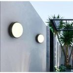20W Yuvarlak Siyah Led Nemli Yer Armatürü – Ip65 Su Toz Geçirmez, 6500K Beyaz Işık, 2000 Lümen, 22,2 Cm X 7,6 Cm, İç Dış Mekan Banyo Bahçe Balkon Tavan Duvar Aydınlatma Lambası