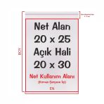 20X25+5 Cm. (20X30) 25 Adet Şeffaf Bantlı Yapışkanlı Jelatin Poşet