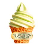 20x30 cm Antep Fıstıklı Dondurma Sticker Dondurmacı Vitrin Mutfak Duvar Sticker
