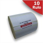 20X40 Yanayana 5 Li Termal Etiket | 10 Rulo Barkod Etiketi