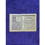 21 Subat 2002 Takvim Yapragi - Nostaljik Koleksiyonluk Takvim Yapragi